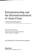 Entrepreneurship and the Internationalisation of Asian Firms