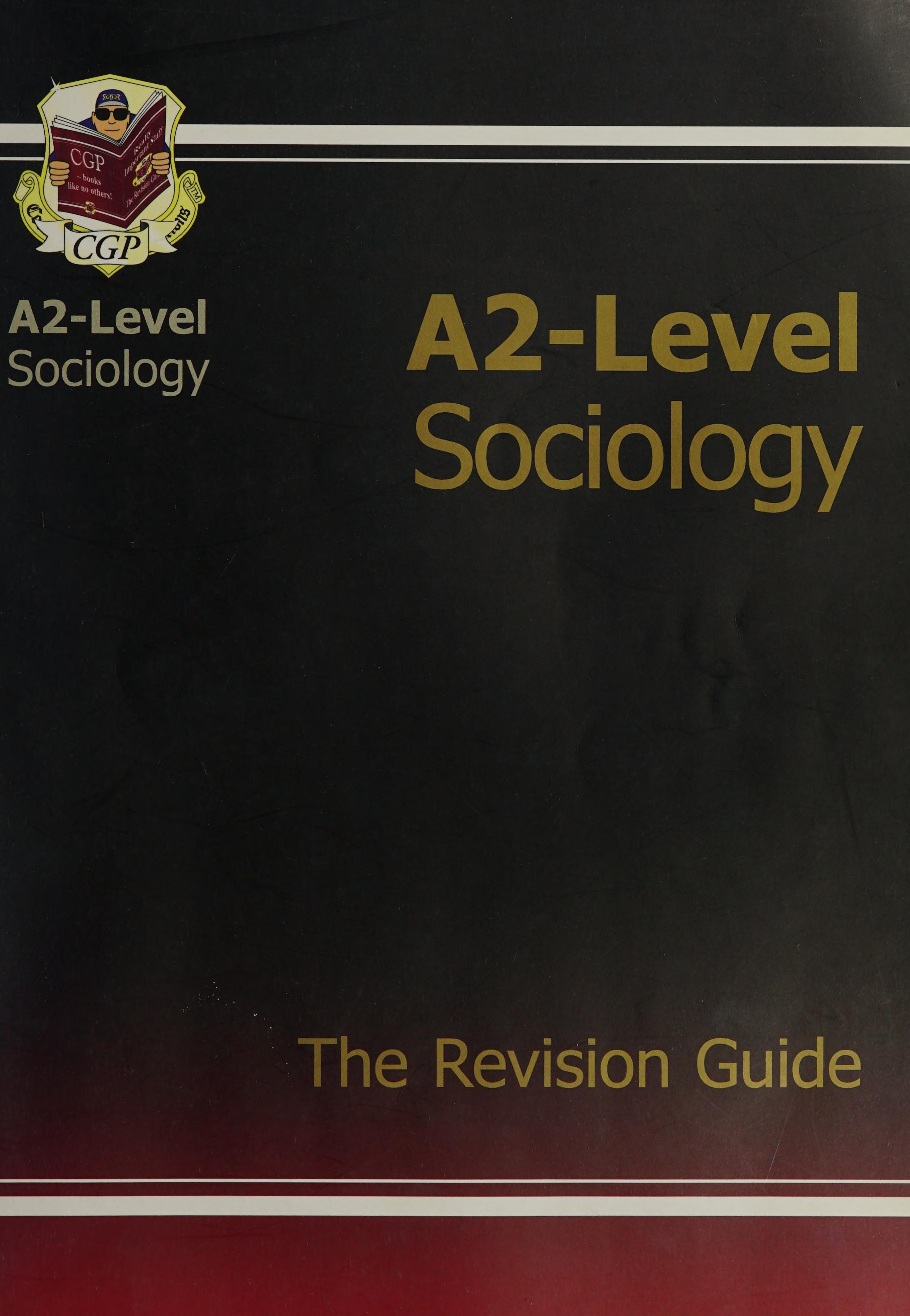 A2 level sociology