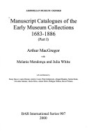 Ashmolean Museum British Archaeological Reports BAR International