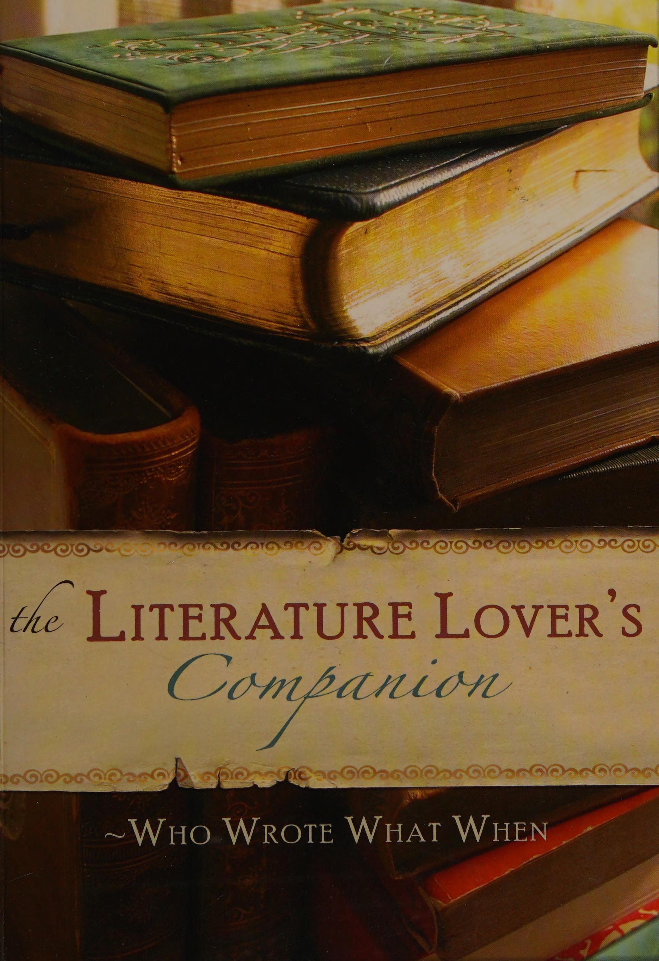 The literature lover s companion
