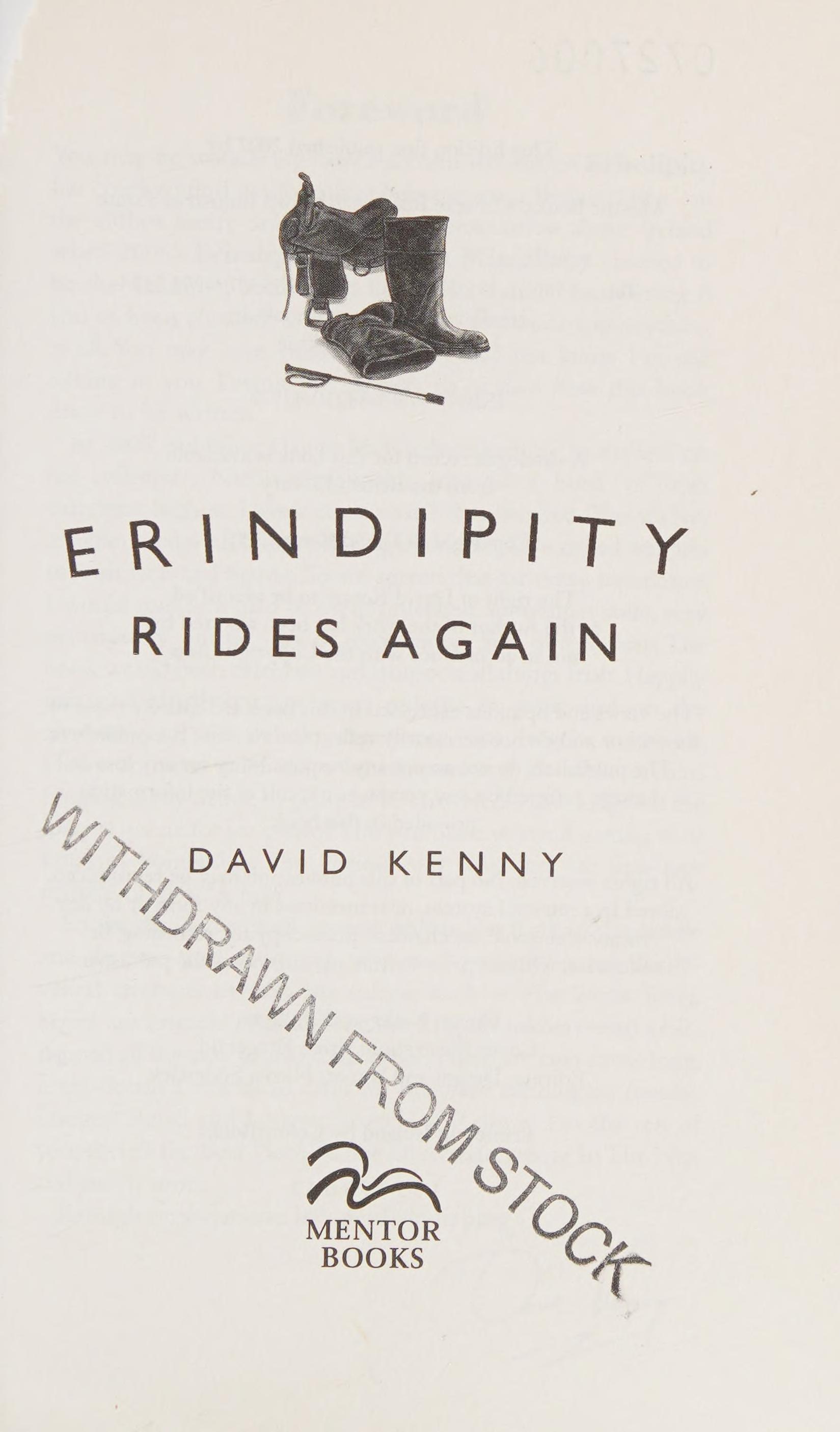 Erindipity rides again