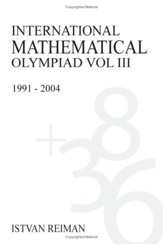 International Mathematical Olympiad Volume 1
