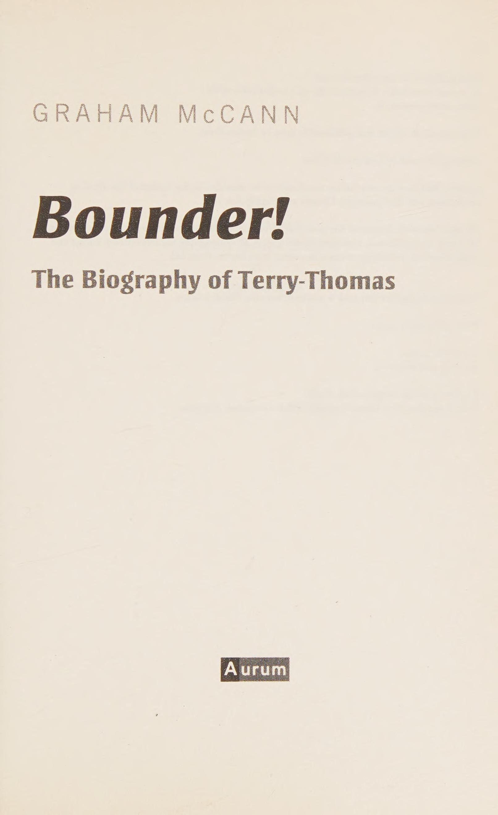 Bounder!