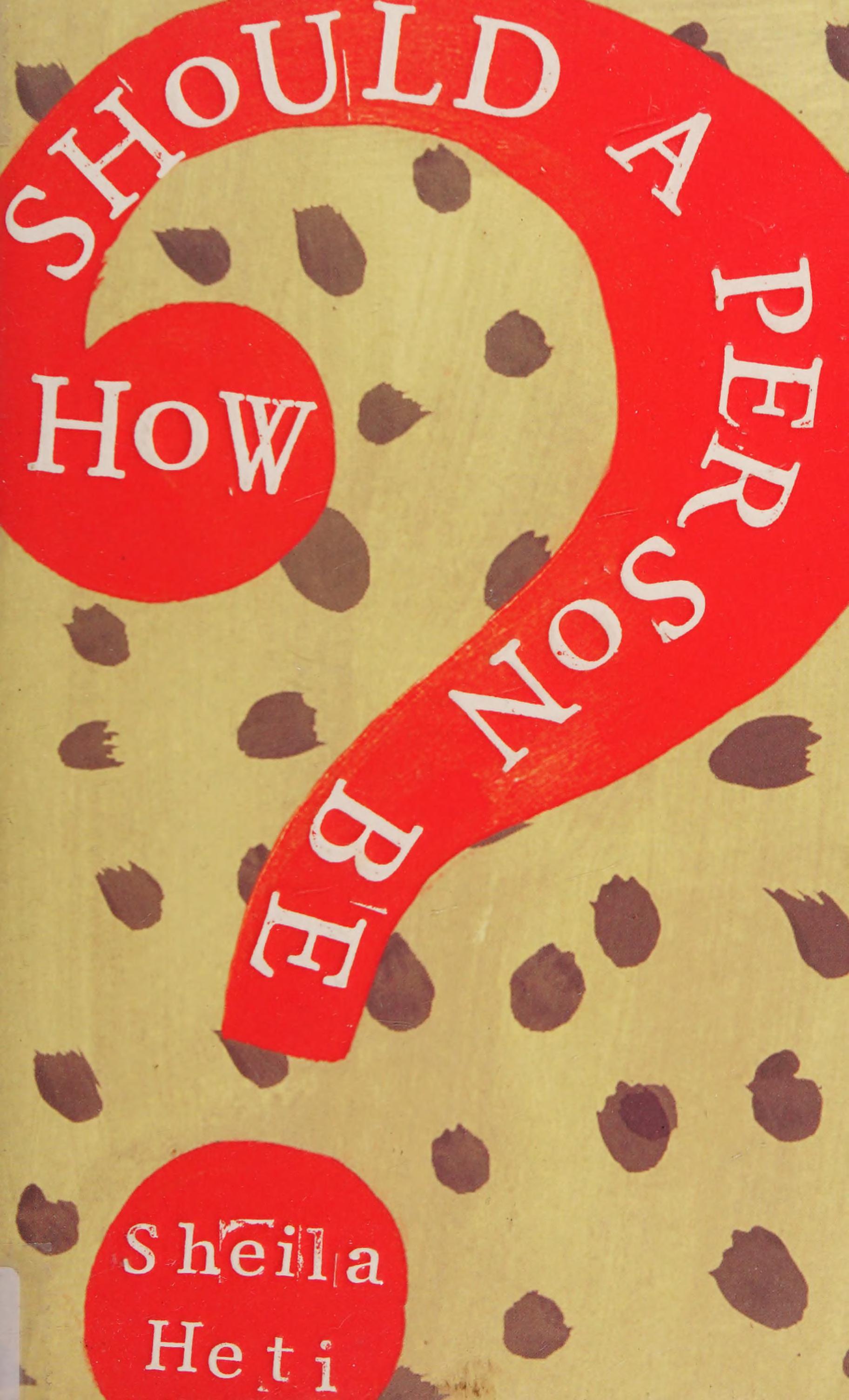 How should a person be