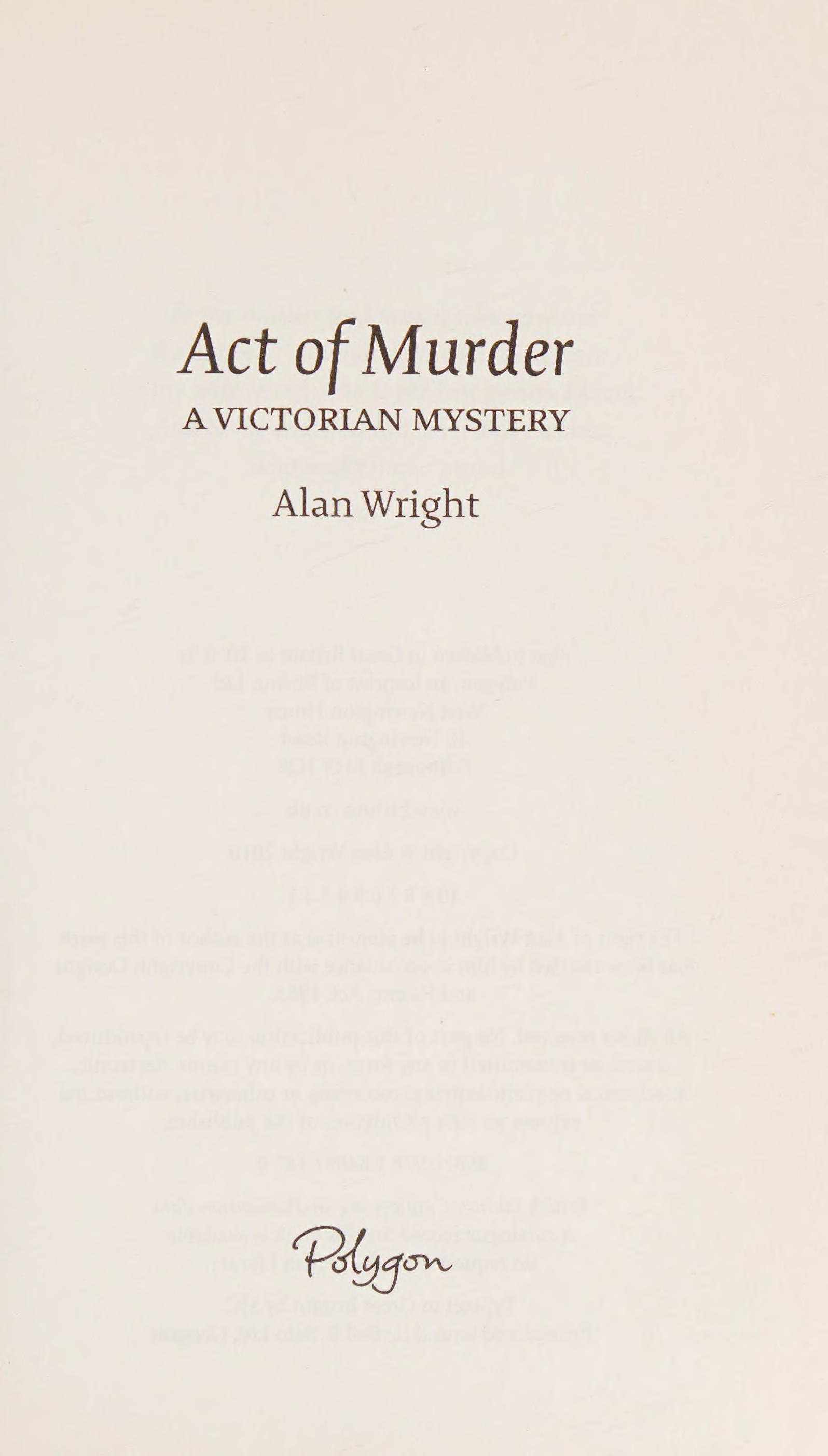 Act of Murder