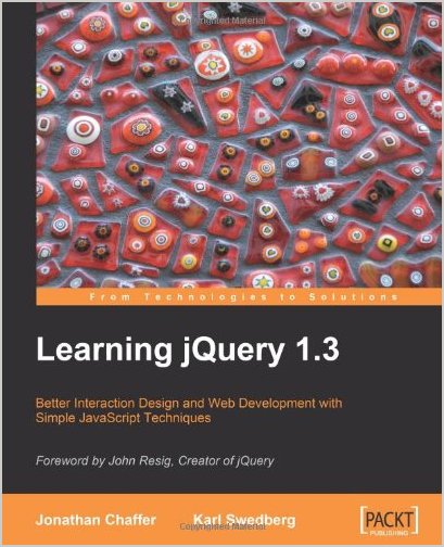 Learning JQuery 1.3