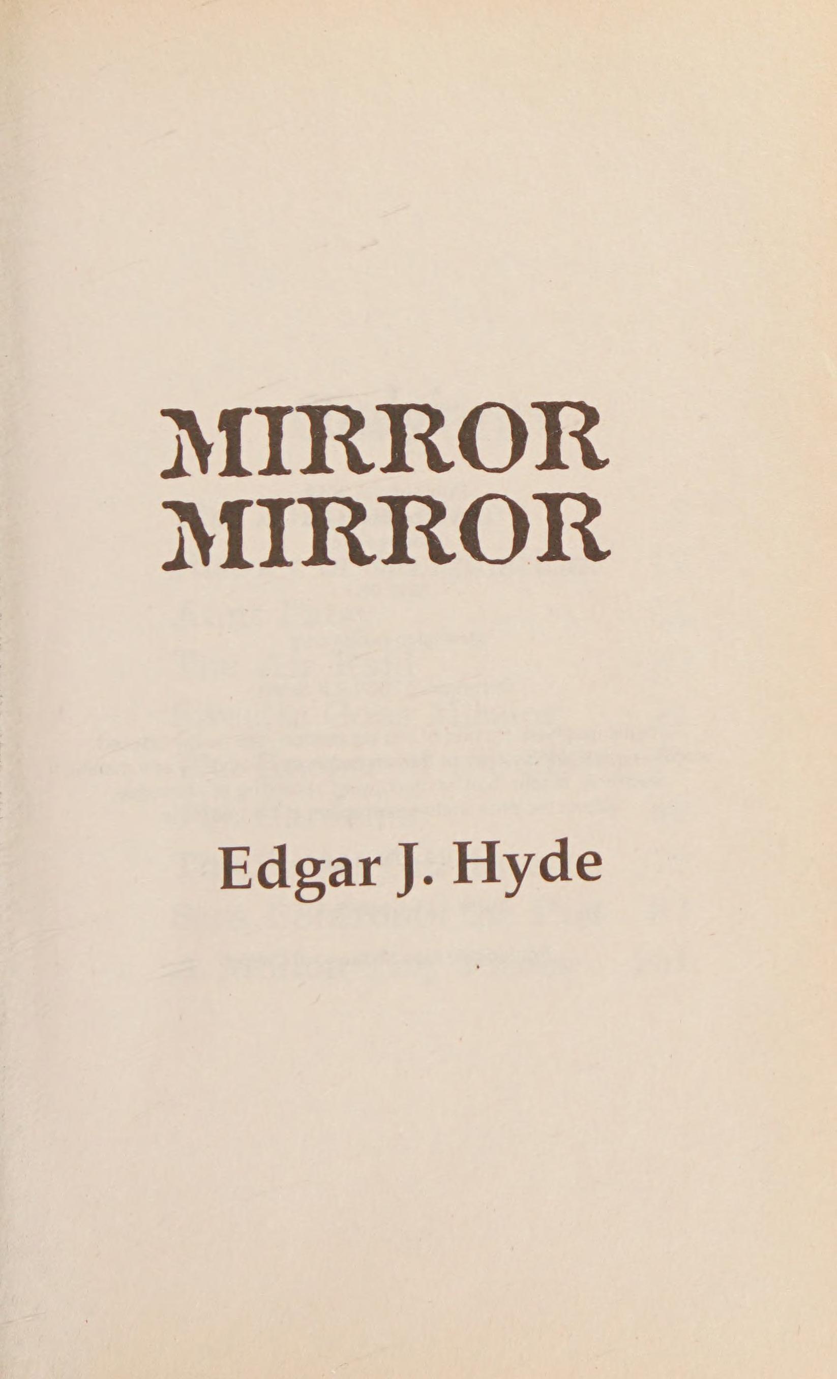 Mirror Mirror