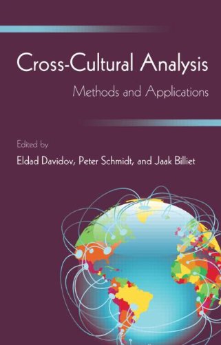 Cross-Cultural Analysis: Methods And Applications