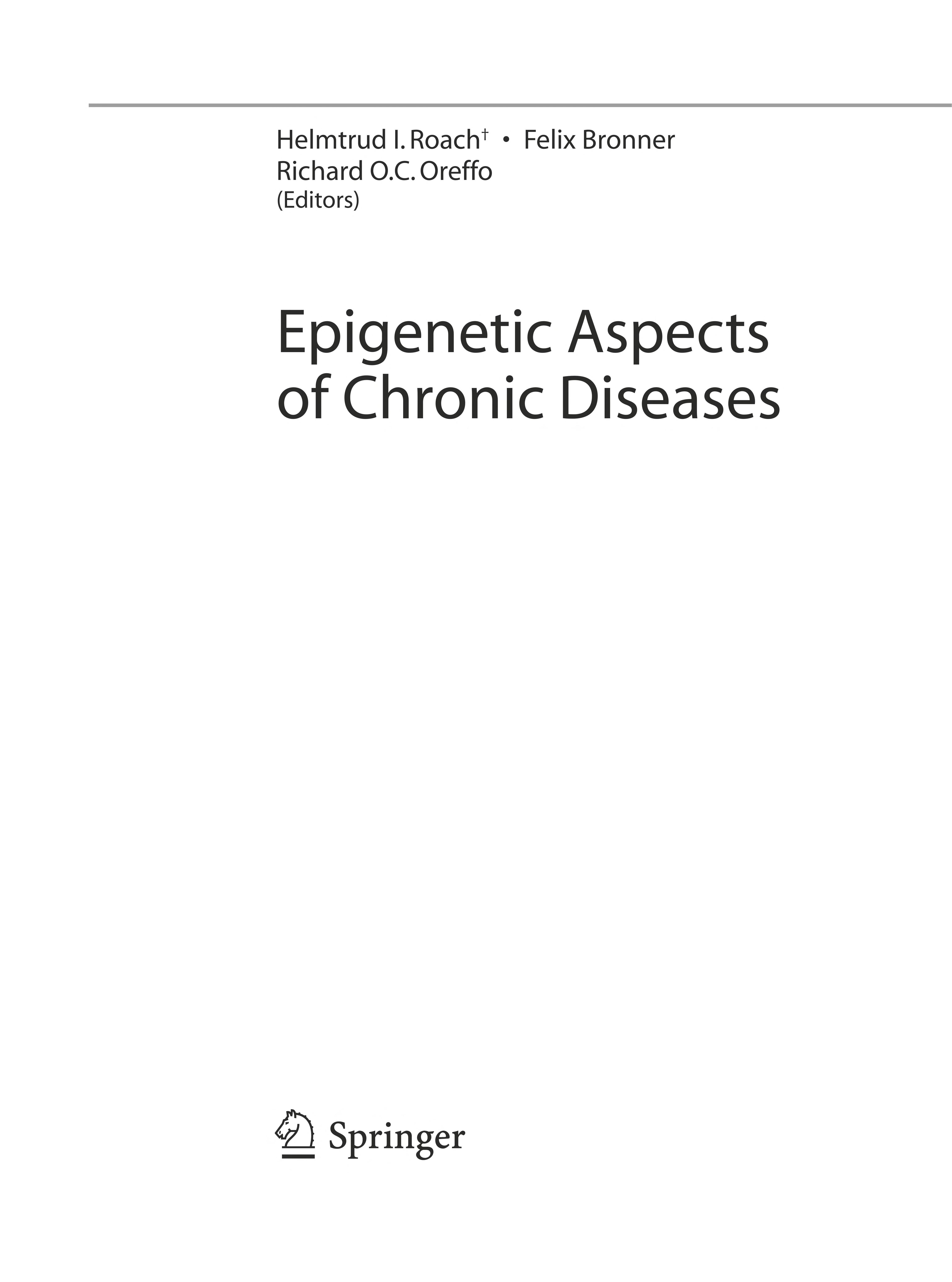 Epigenetic Aspects of Chronic Diseases
