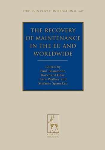 The recovery of maintenance in the EU and worldwide