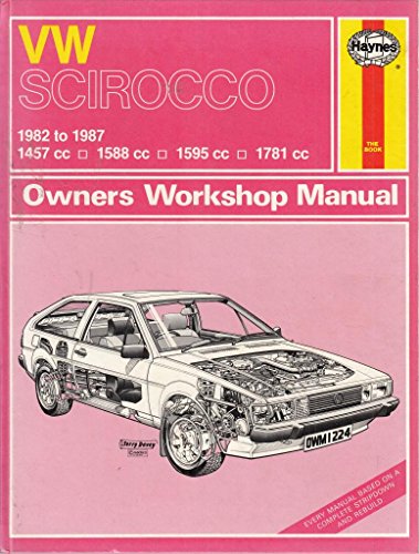 Volkswagen Scirocco 1982-87 Owner's Workshop Manual