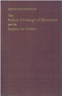 The Balkan Exchange of Minorities and Its Impact on Greece