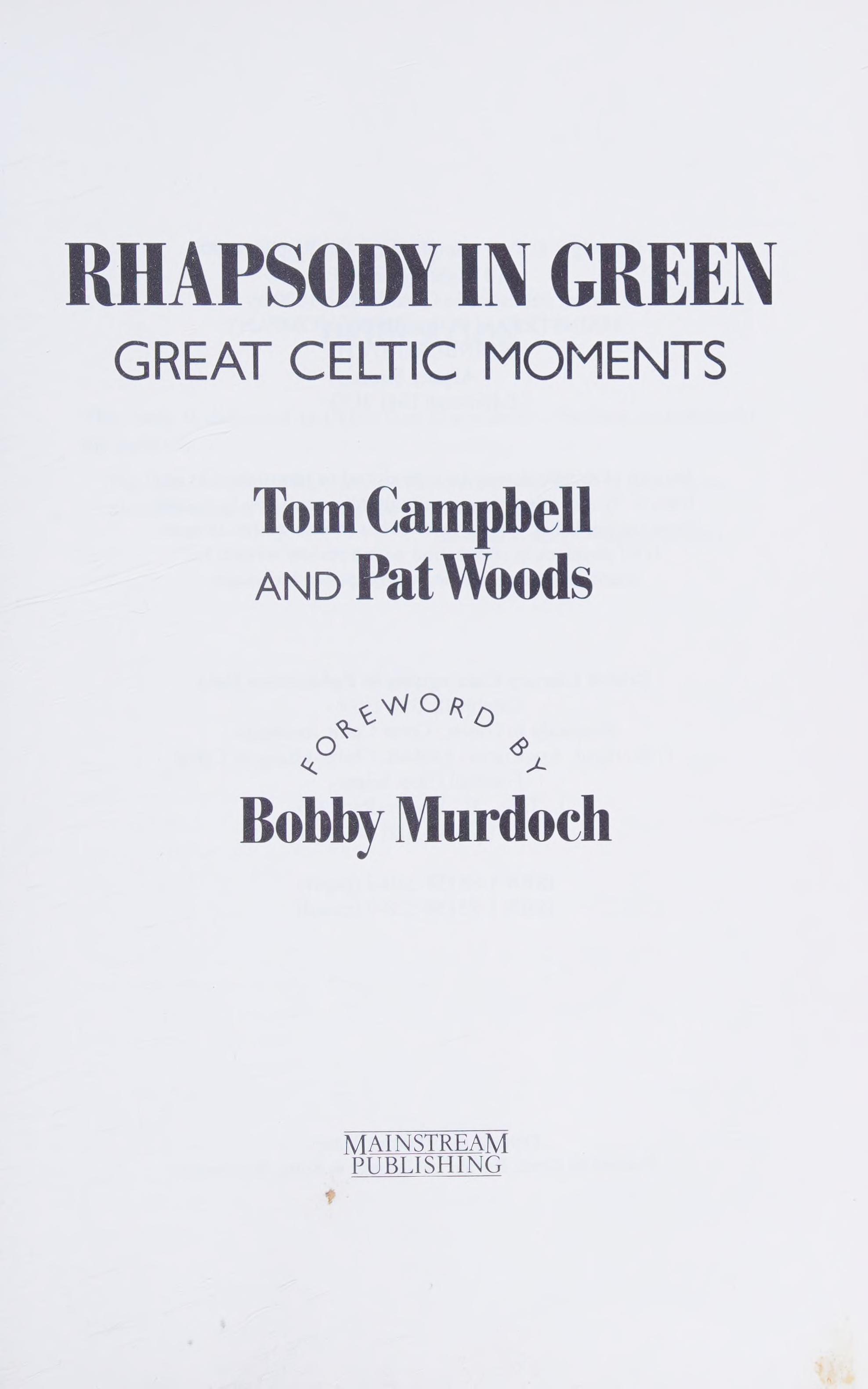 Rhapsody in green