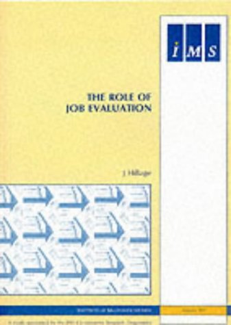 The Role of Job Evaluation IMS Reports