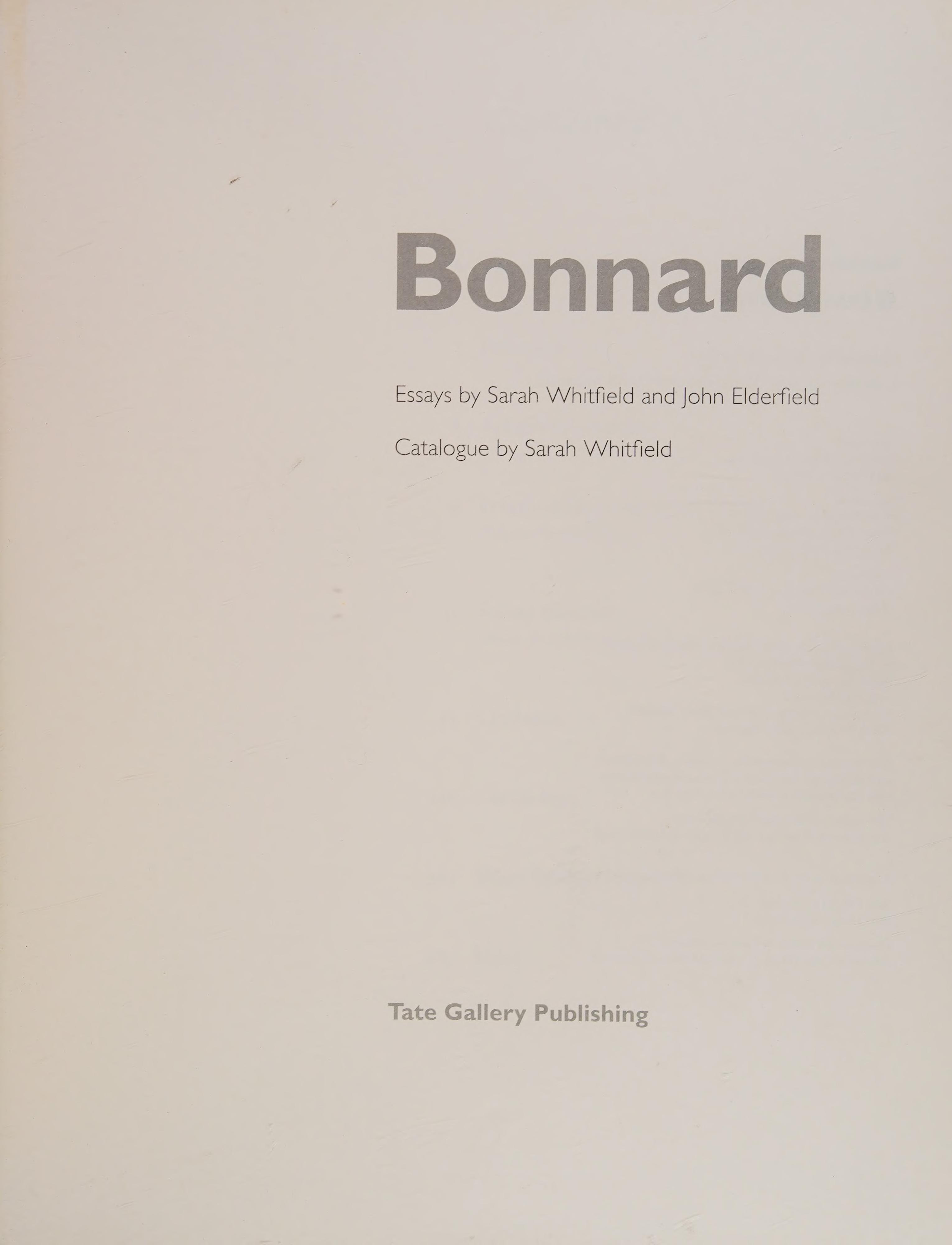 BONNARD (HARDBACK) /ANGLAIS