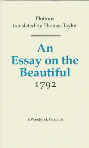 An Essay on the Beautiful, 1792