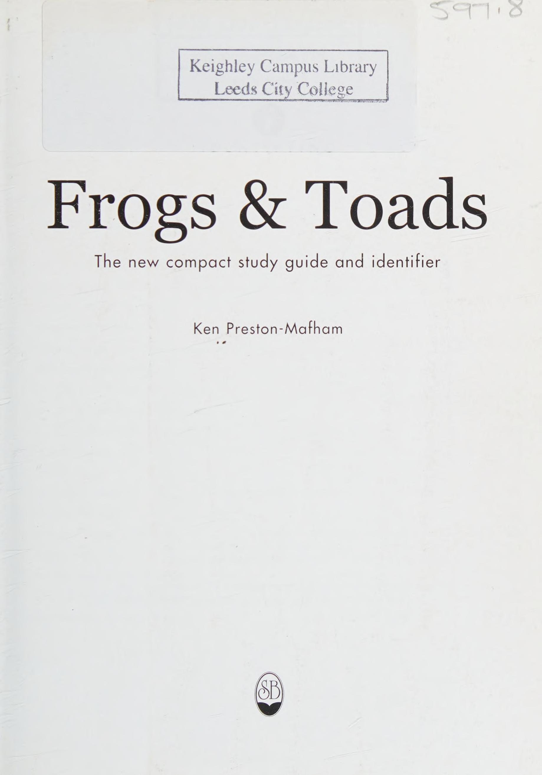 Frogs and toads