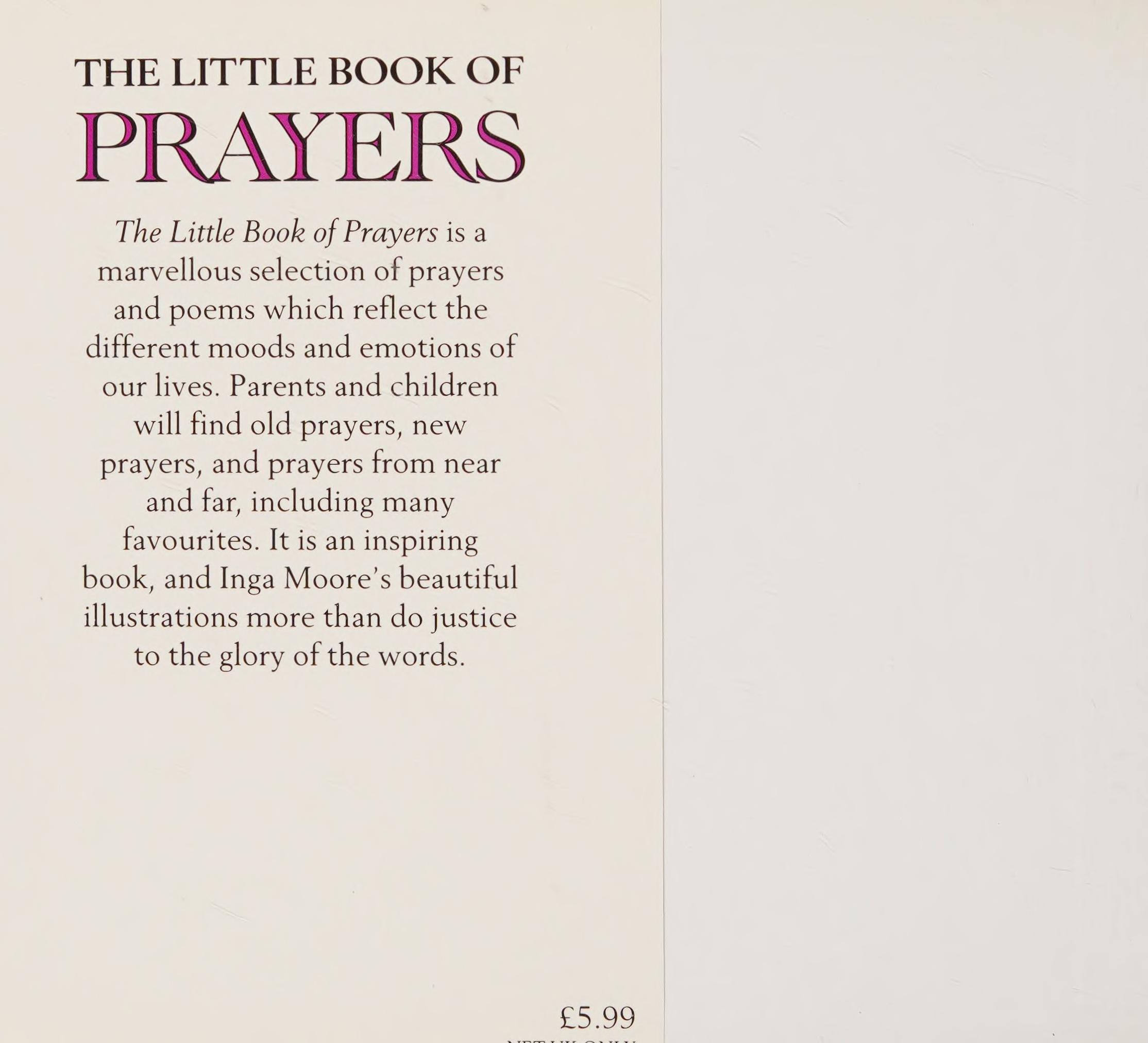 The Little Book of Prayers