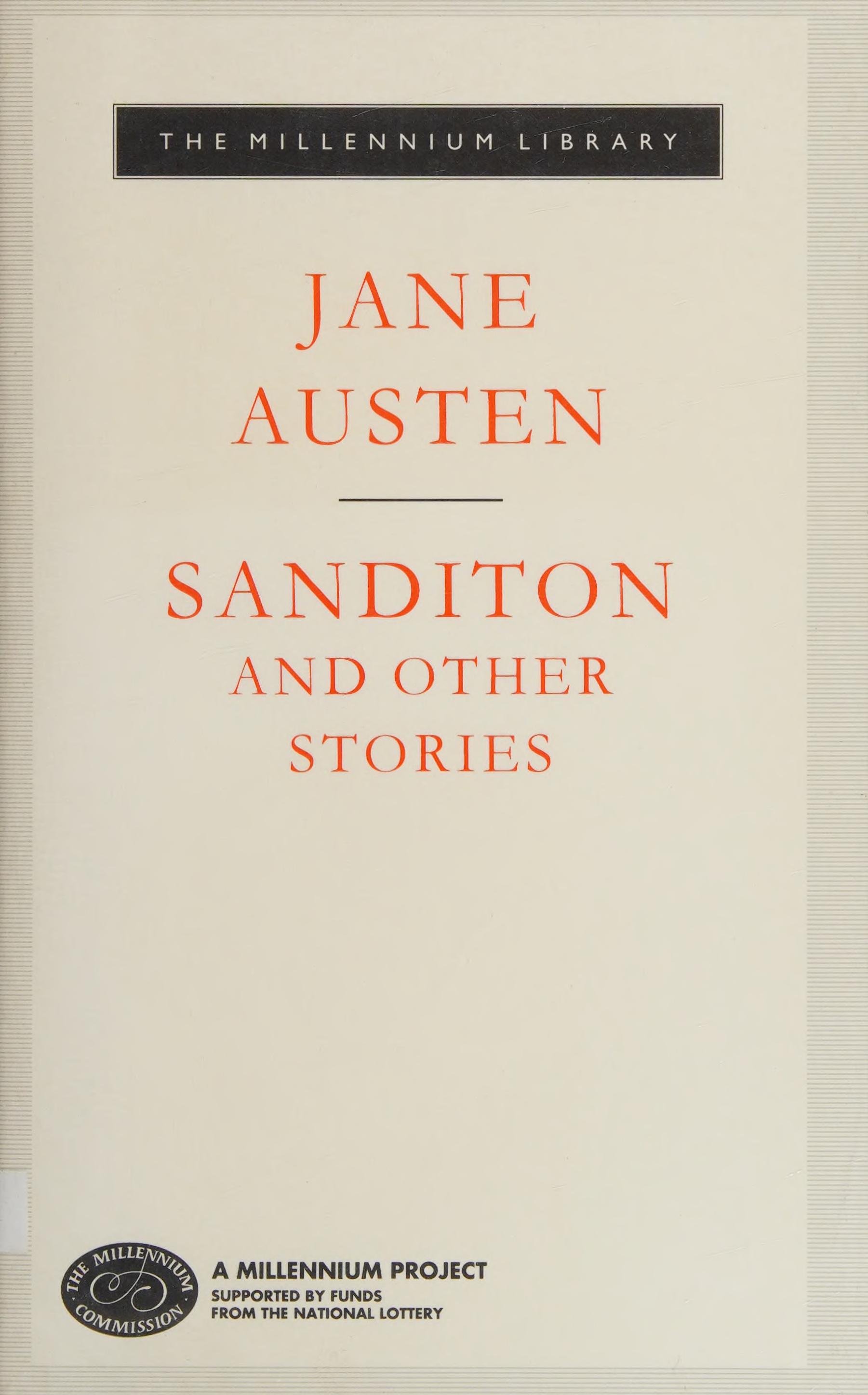 Sanditon And Other Stories