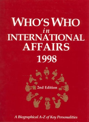 Who'S Who in International Affairs