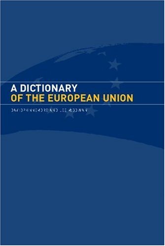 A dictionary of the European Union