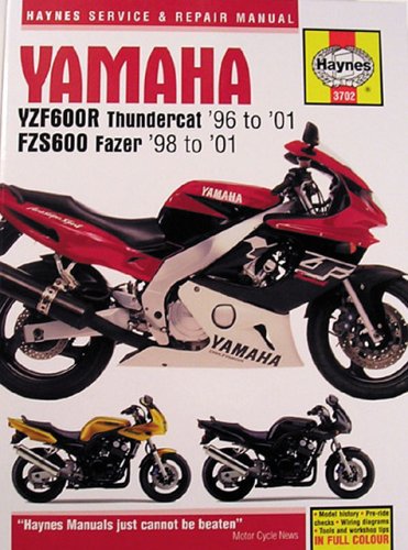 Yamaha YZF600R Thundercat 96-01, FTS 600 Fazer 98-01