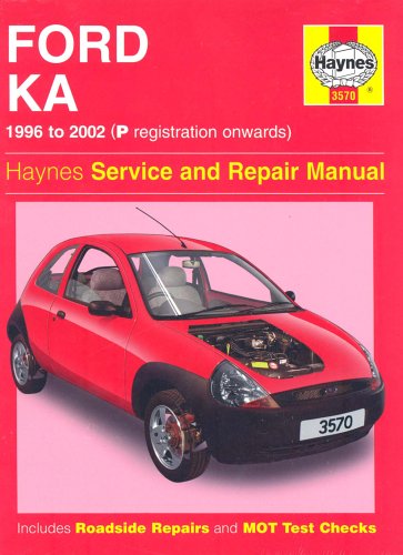 Ford Ka Service and Repair Manual (Haynes Service and Repair Manuals) Motor 1.?