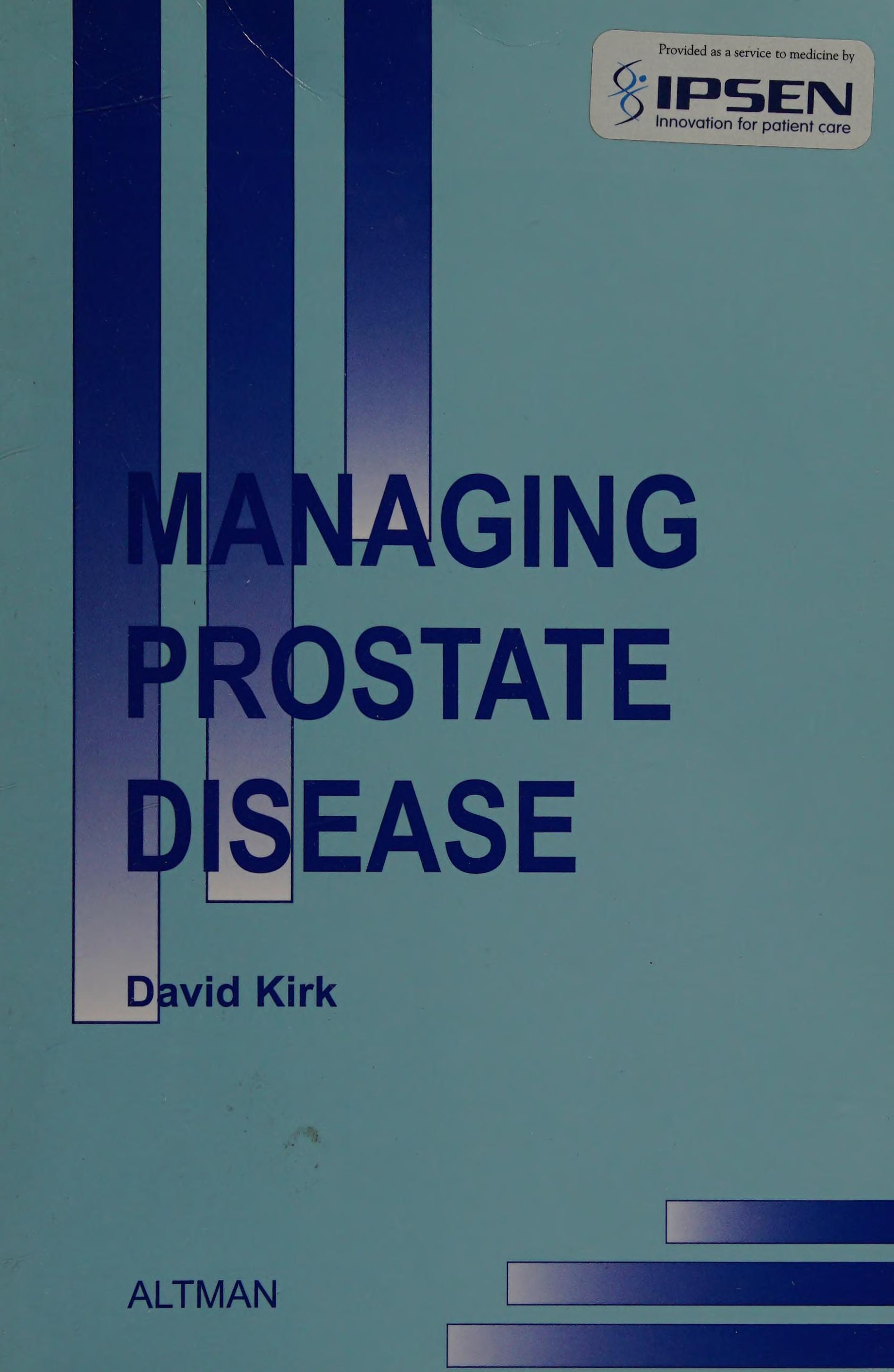 Managing Prostate Disease