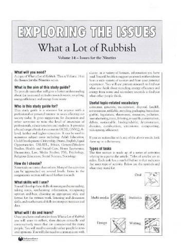 What a Lot of Rubbish