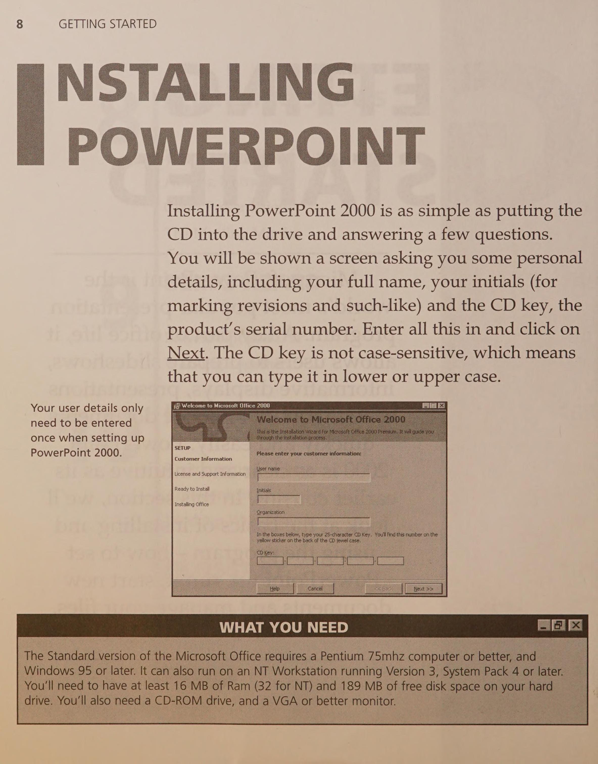 Learn to Use Power Point 2000