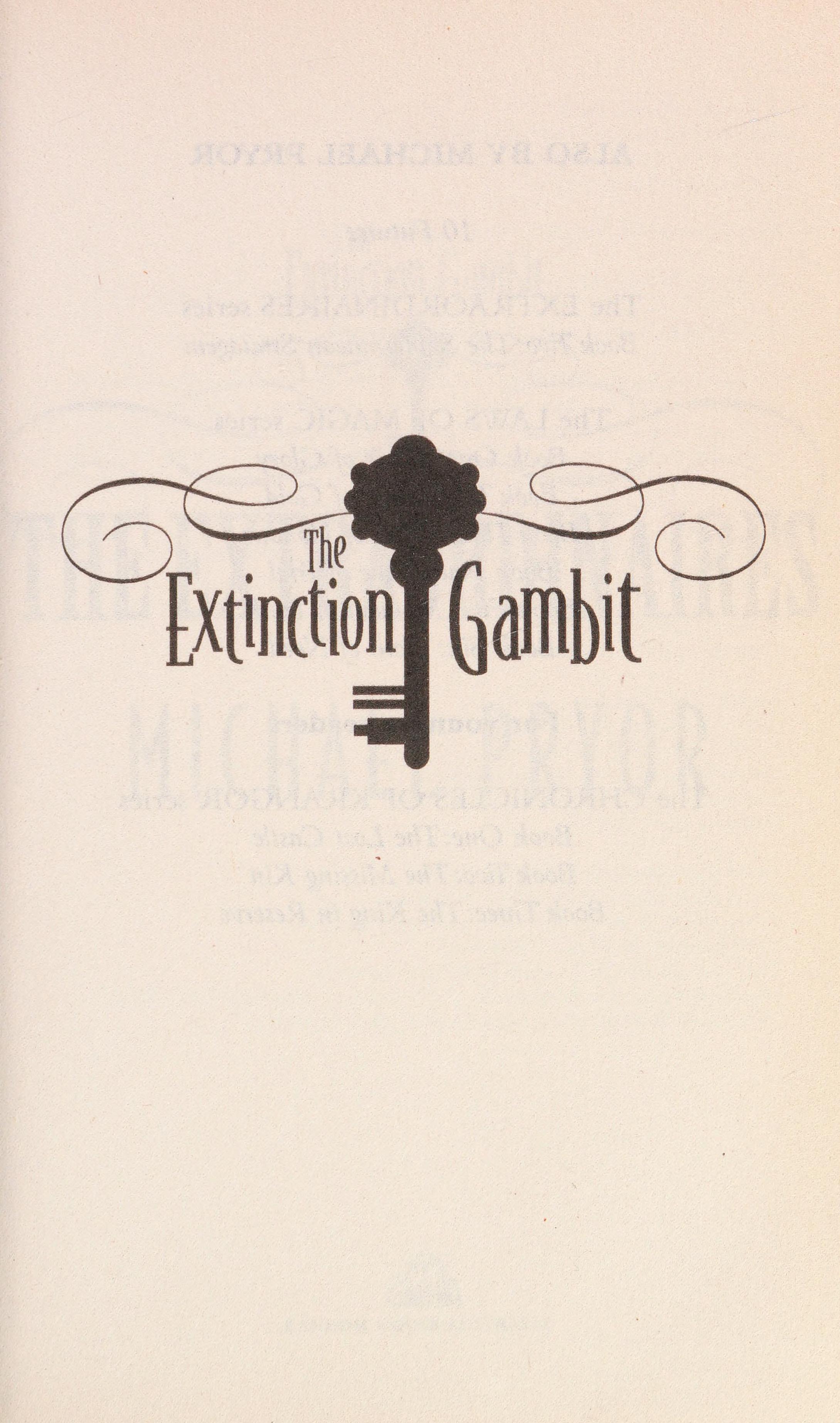 The Extraordinaires: The Extinction Gambit