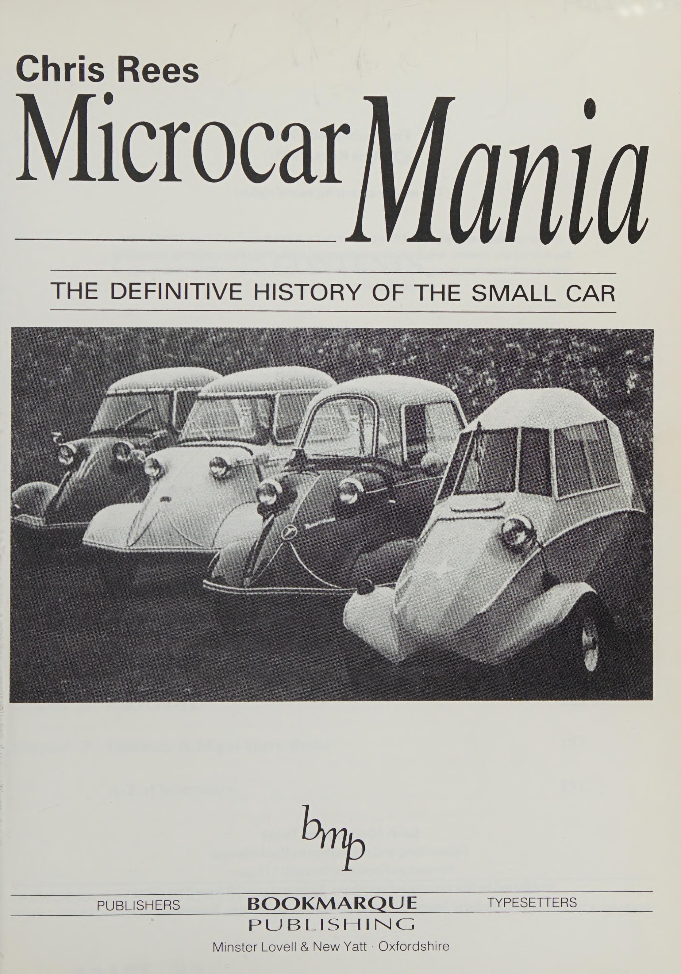 Microcar Mania