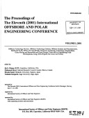 Isope-2001-Proceedings of the_11th Intl Offshore & Polar Engineering Conf , June 17-22, Stavanger , Norway