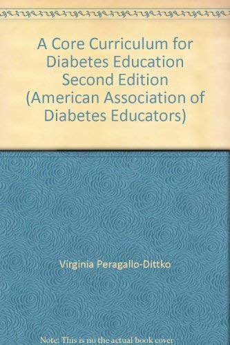 Core Curriculum for Diabetes Education - V. Pergallo-Dittko - Paperback