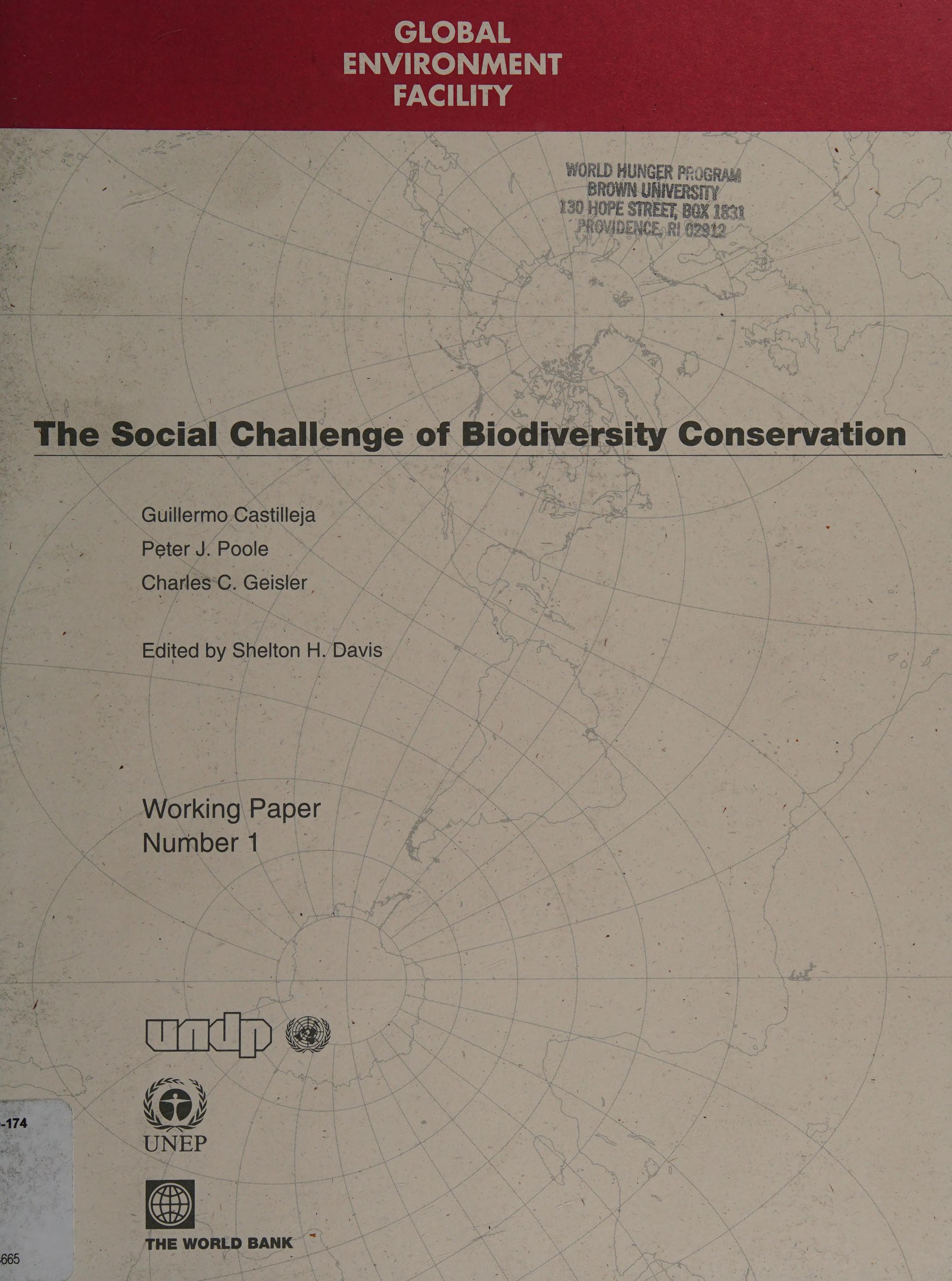 The Social Challenge of Biodiversity Conservation