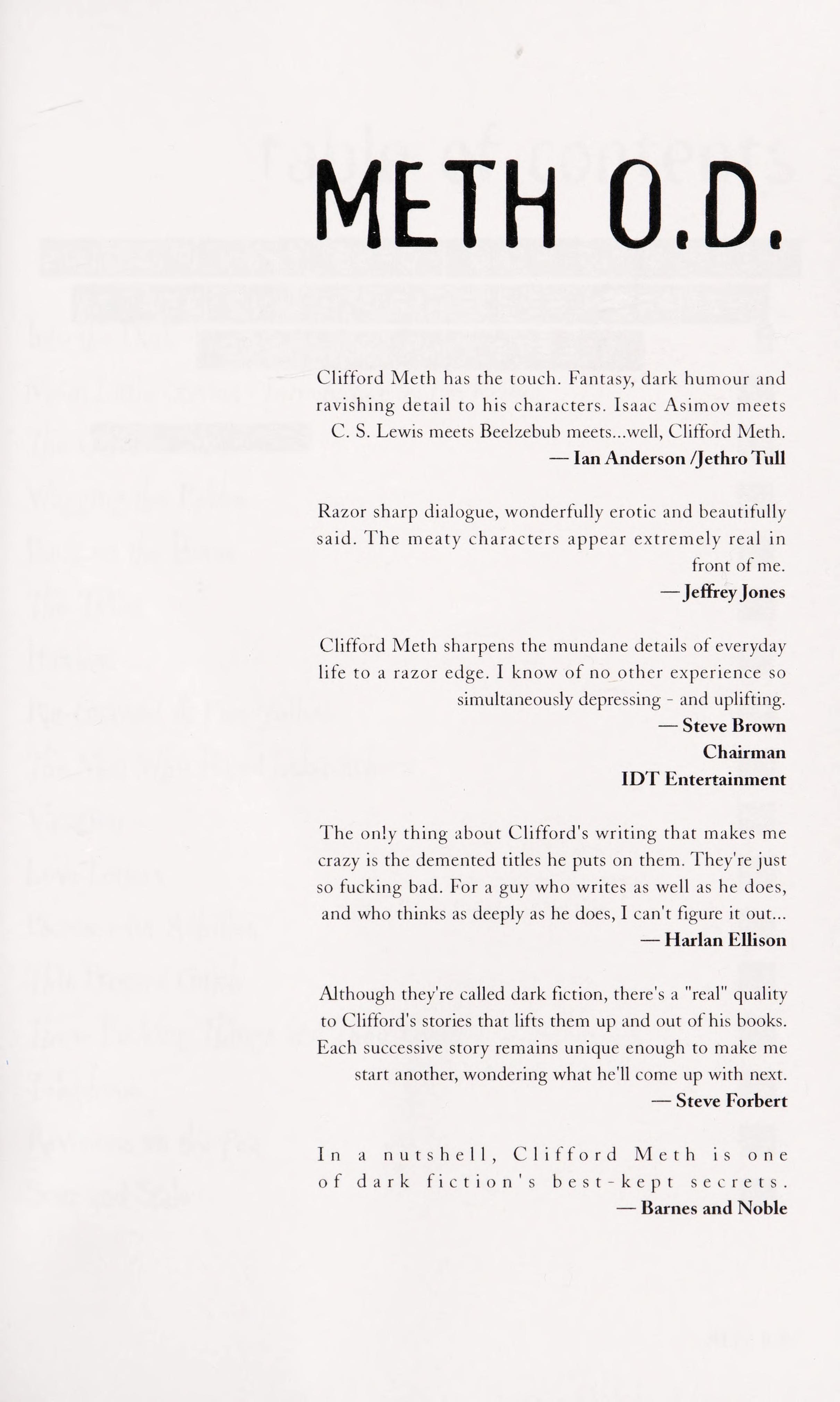 Crib death & other bedtime stories