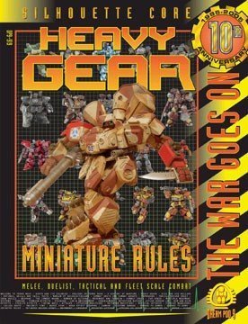 Heavy Gear Silhouette Core Miniature Rules - The War Goes On
