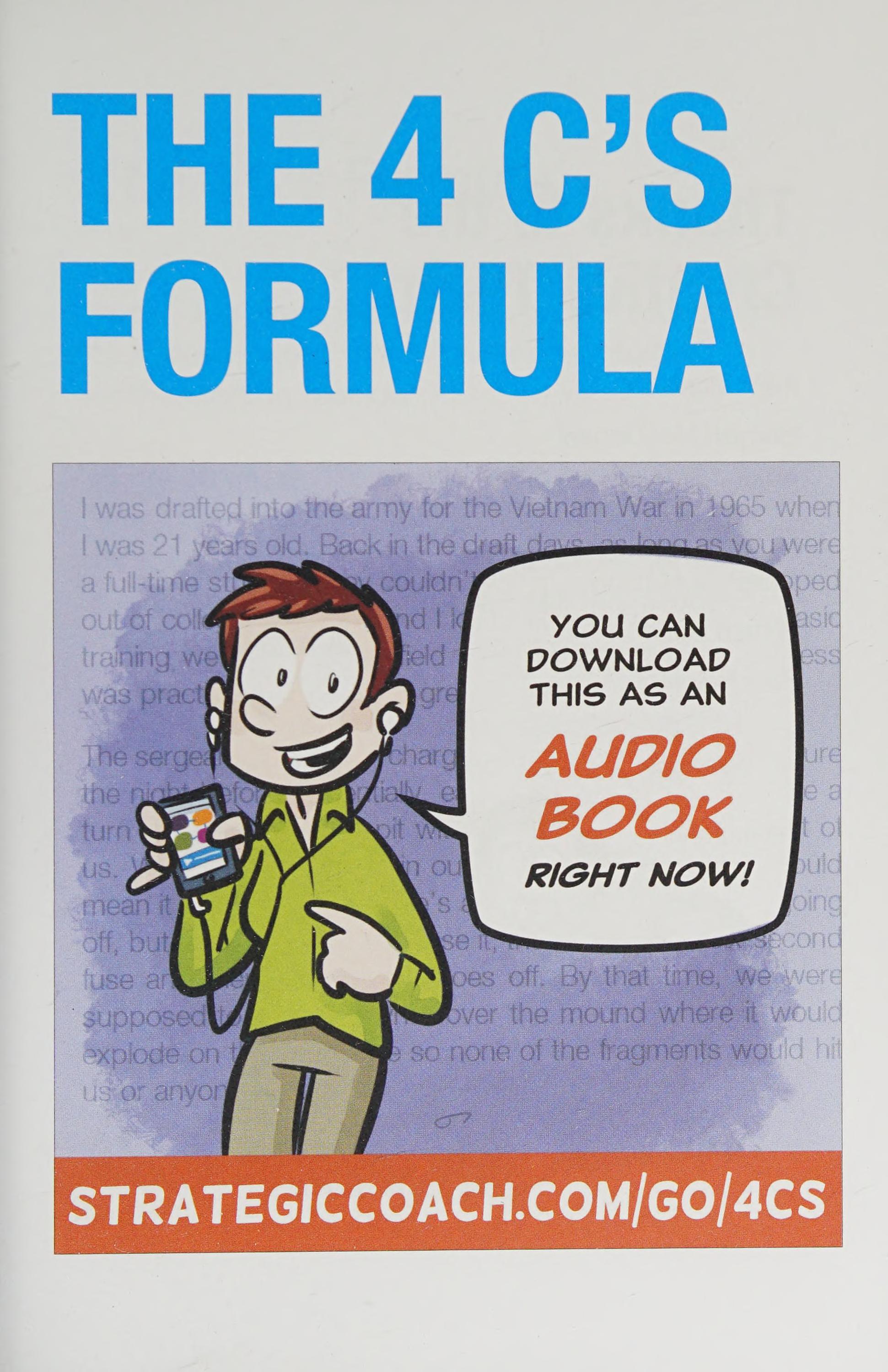 The 4 C'S Formula
