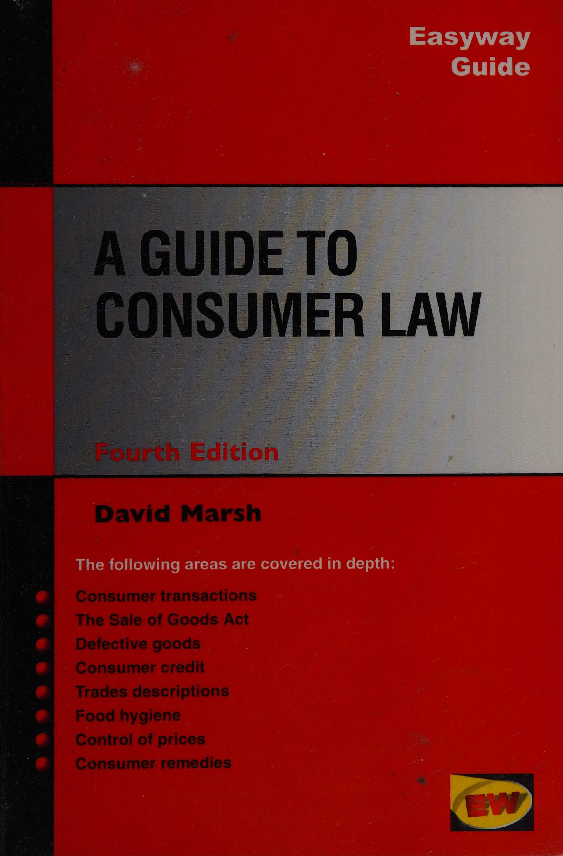 A Guide to Consumer Law