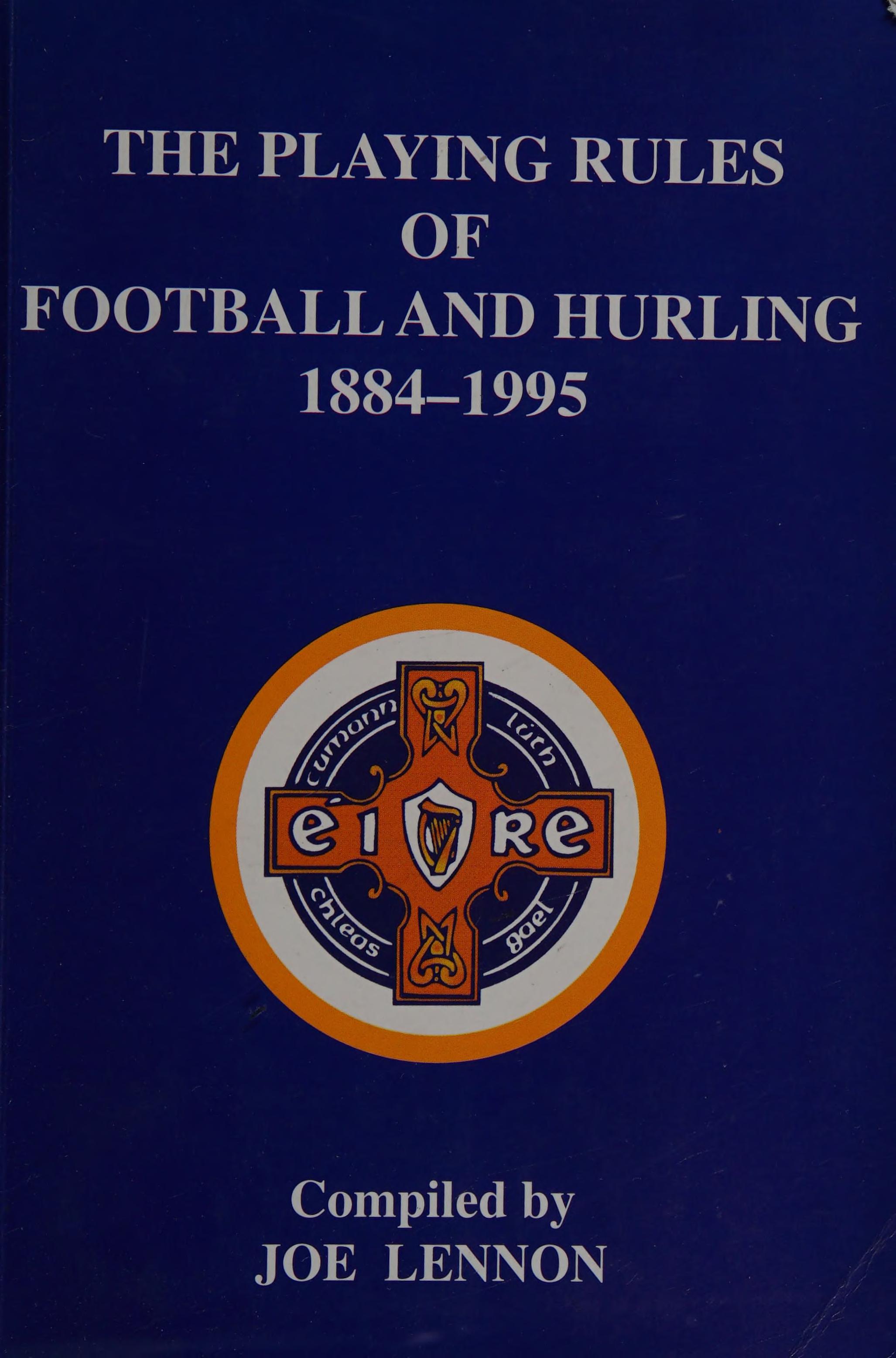 Towards a Philosophy for Legislation in Gaelic Games (Appendix I)