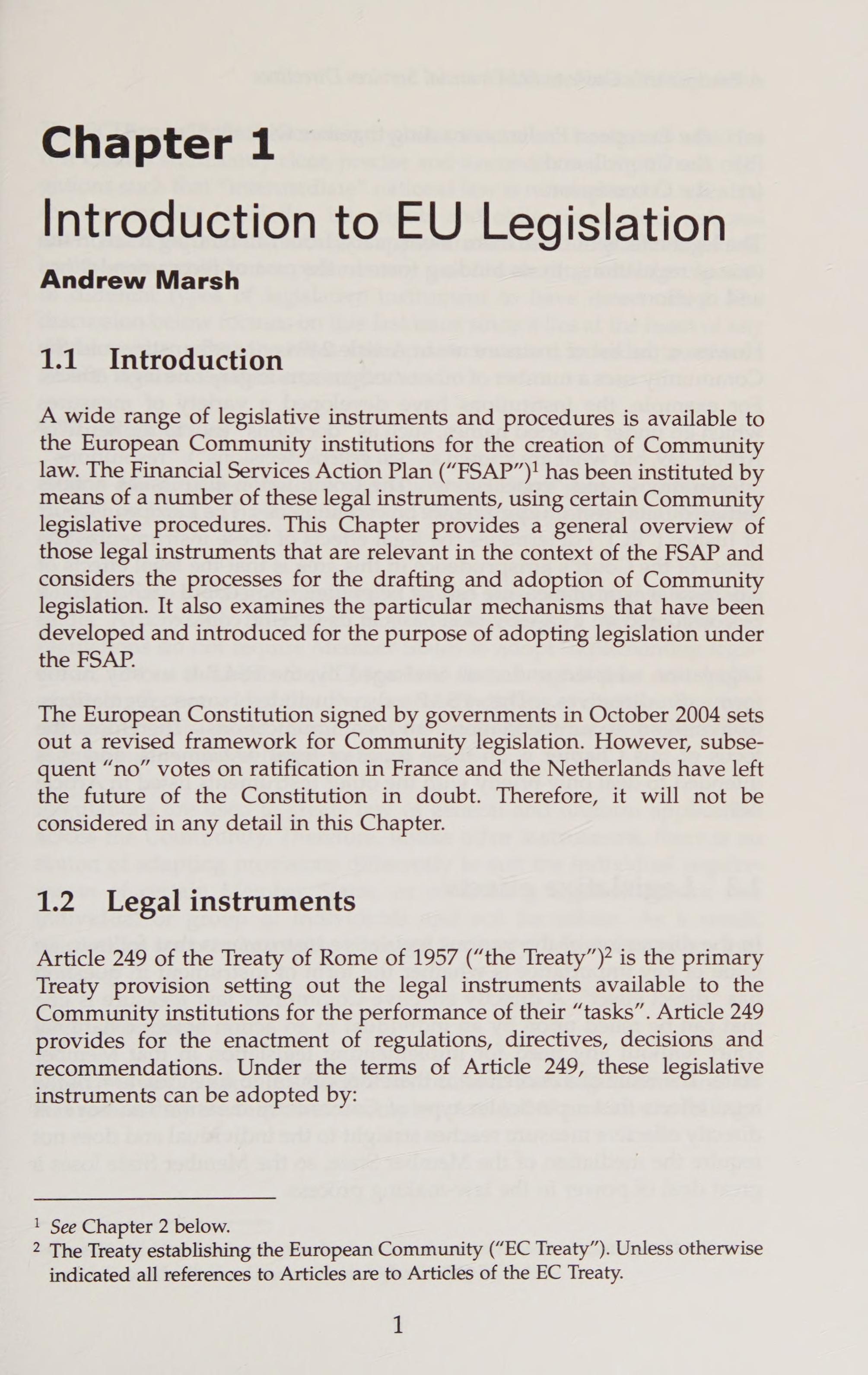 A practitioner s guide to EU financial services directives