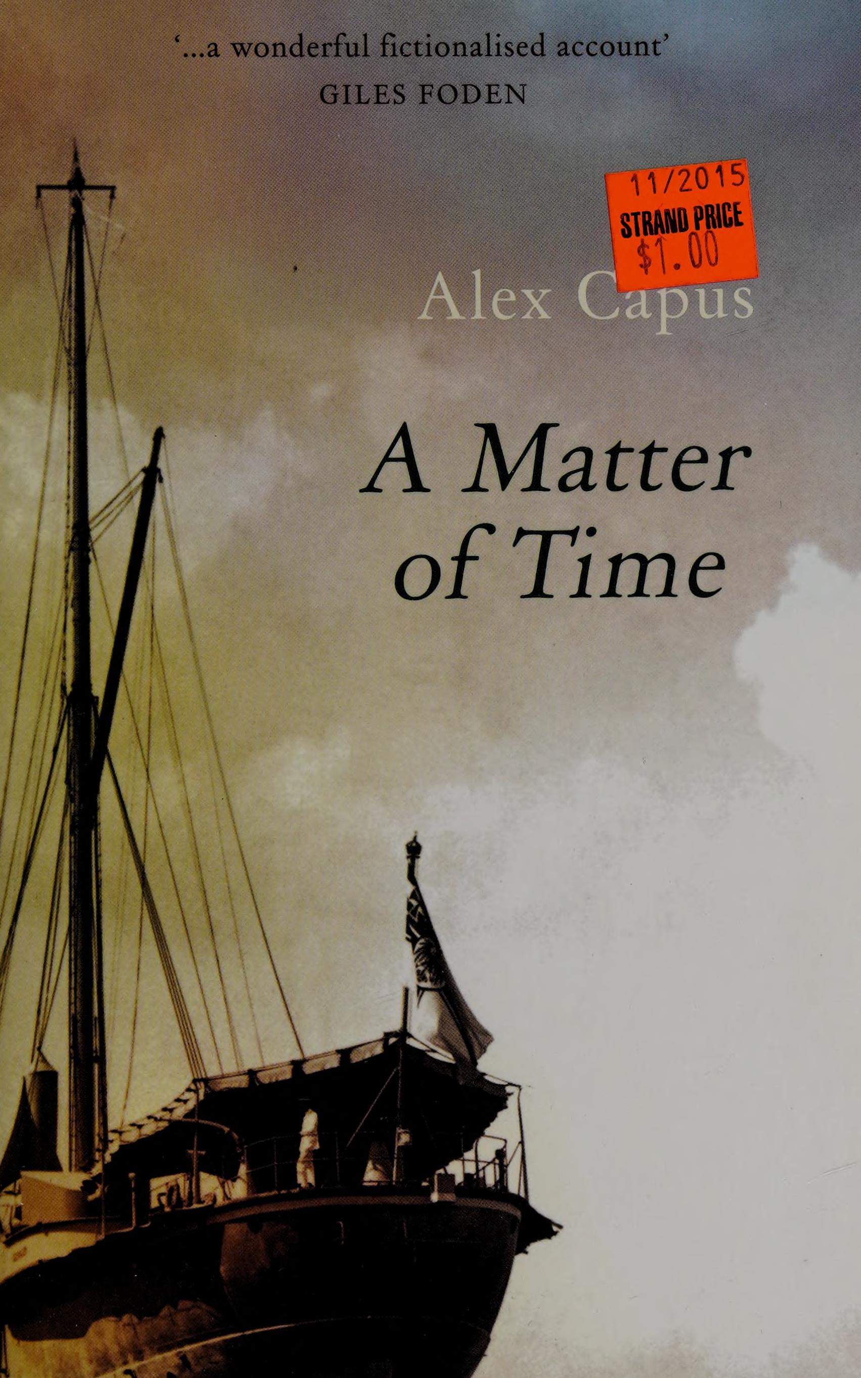 A Matter of Time