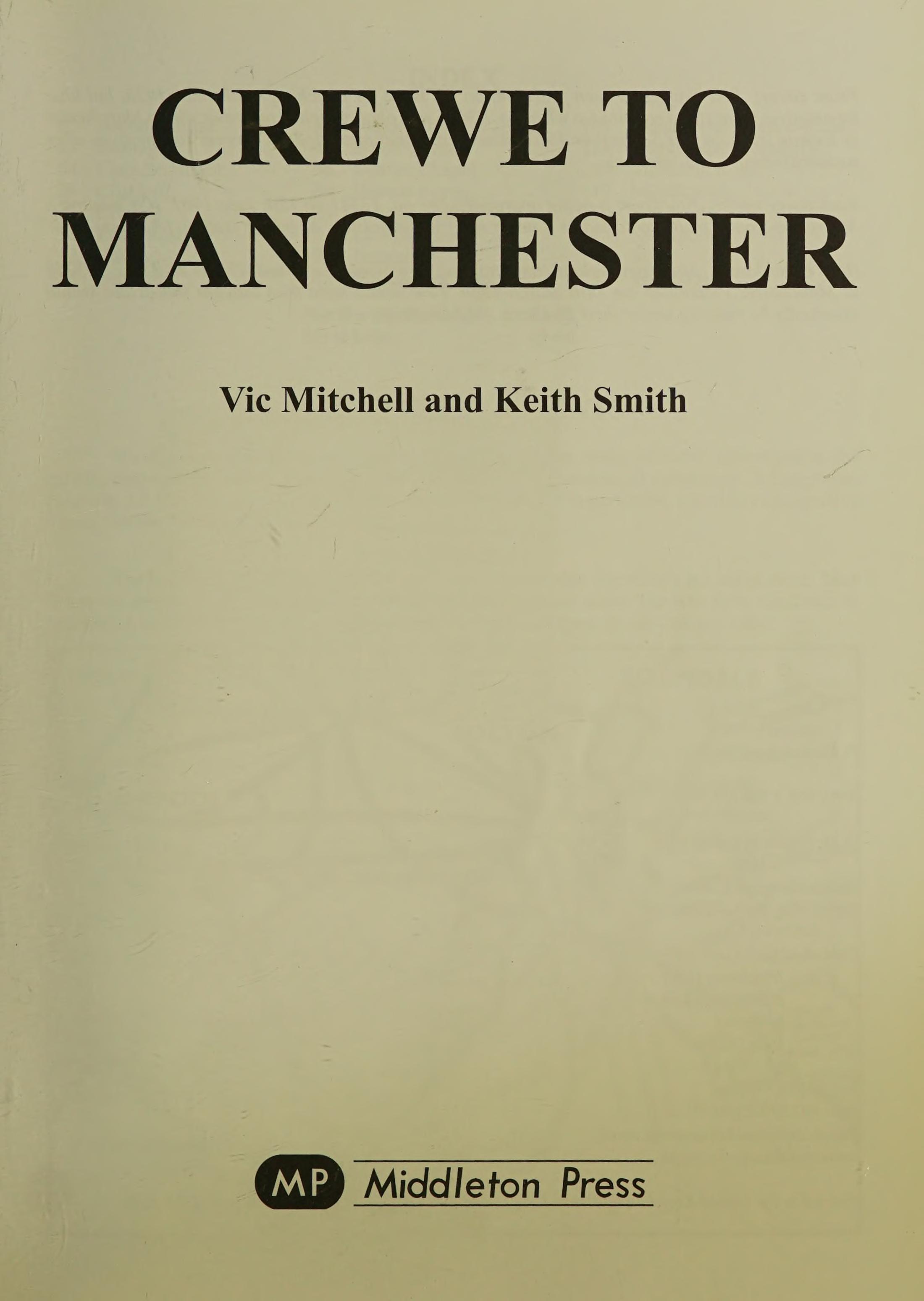 Crewe to Manchester