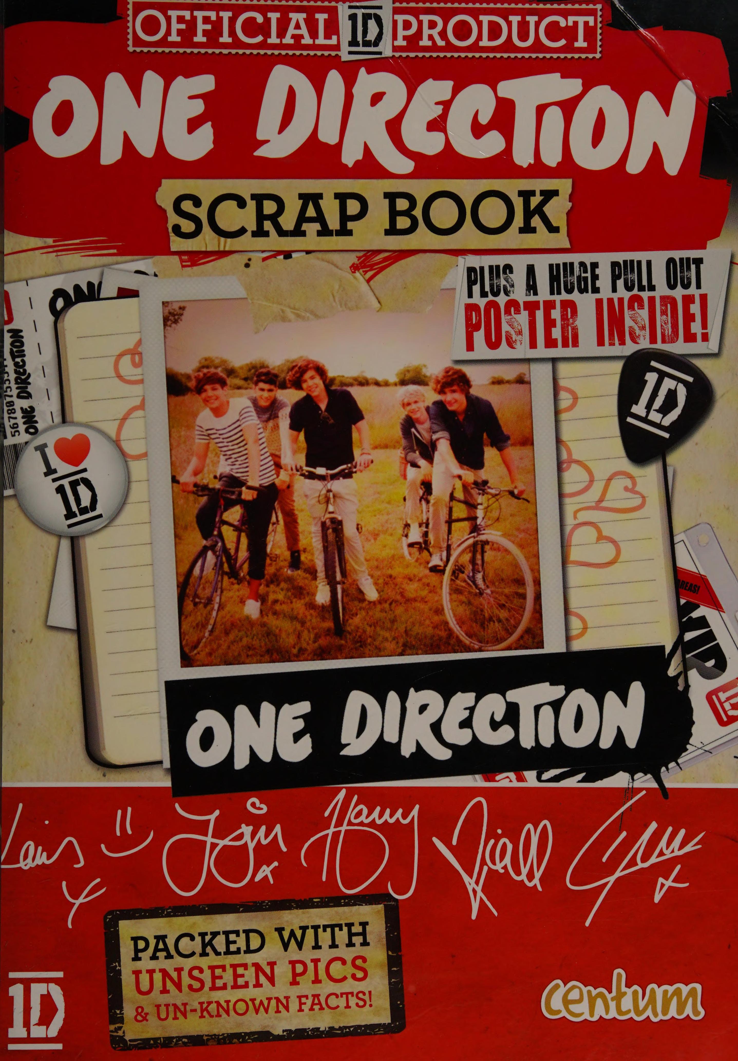 Official Onbe Direction Tour Scrapbook