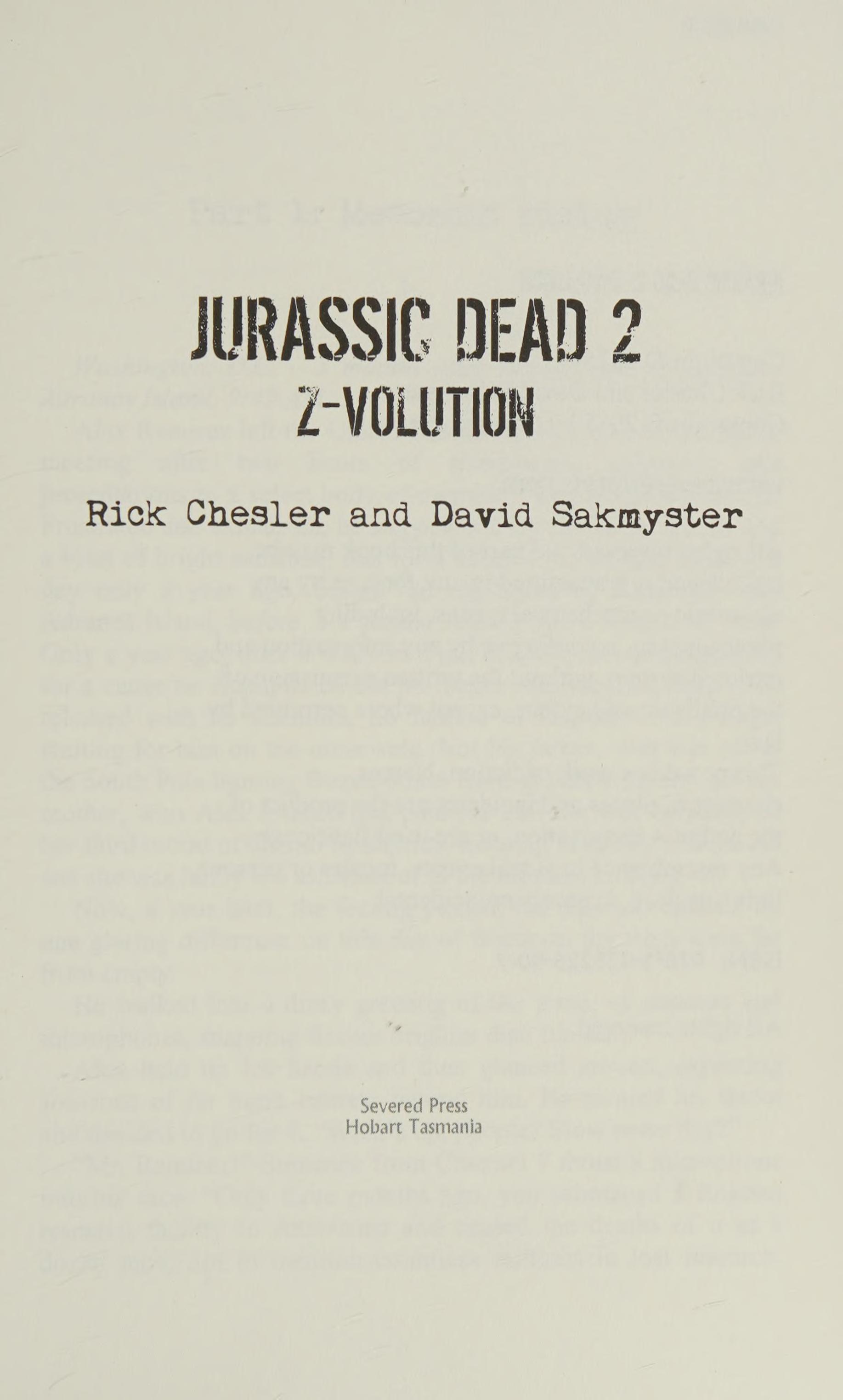 Jurassic Dead 2