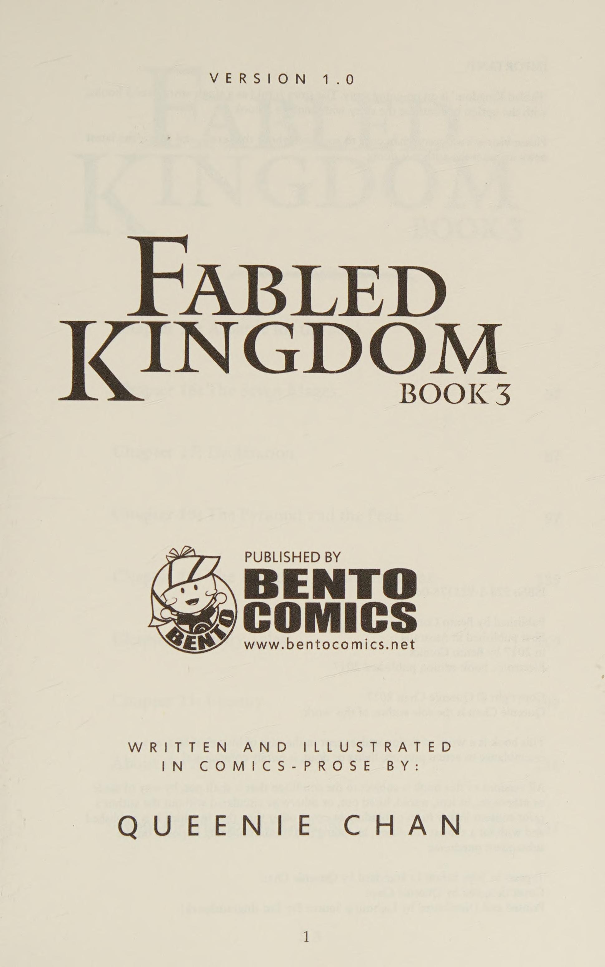 Fabled Kingdom [Book 3] (Volume 3)