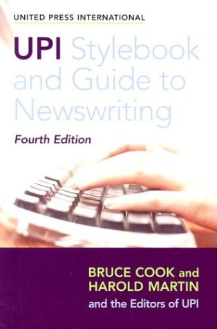 UPI Stylebook & Guide to Newswriting