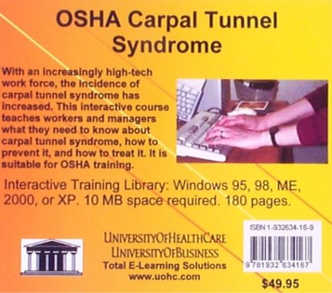 Osha Carpal Tunnel Syndrome