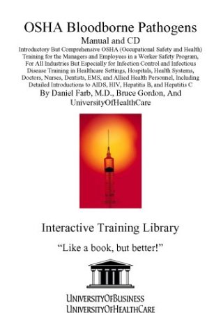 Osha Bloodborne Pathogens, Manual and Cd