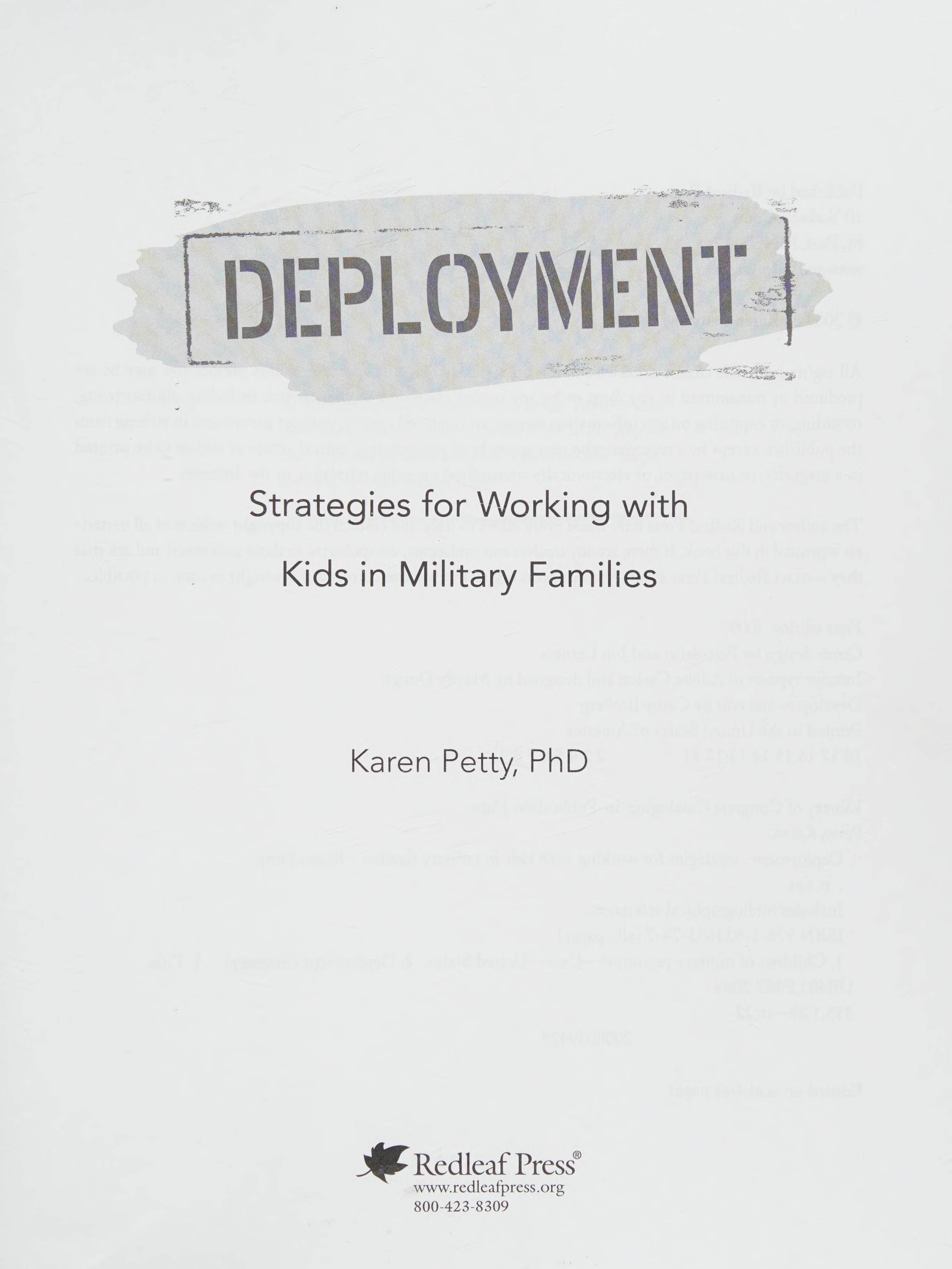 Deployment strategies for working with kids in military families